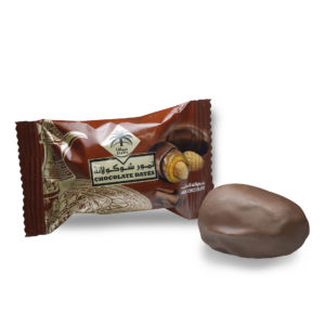 Dates with Milk chocolate and Almond 100 gms