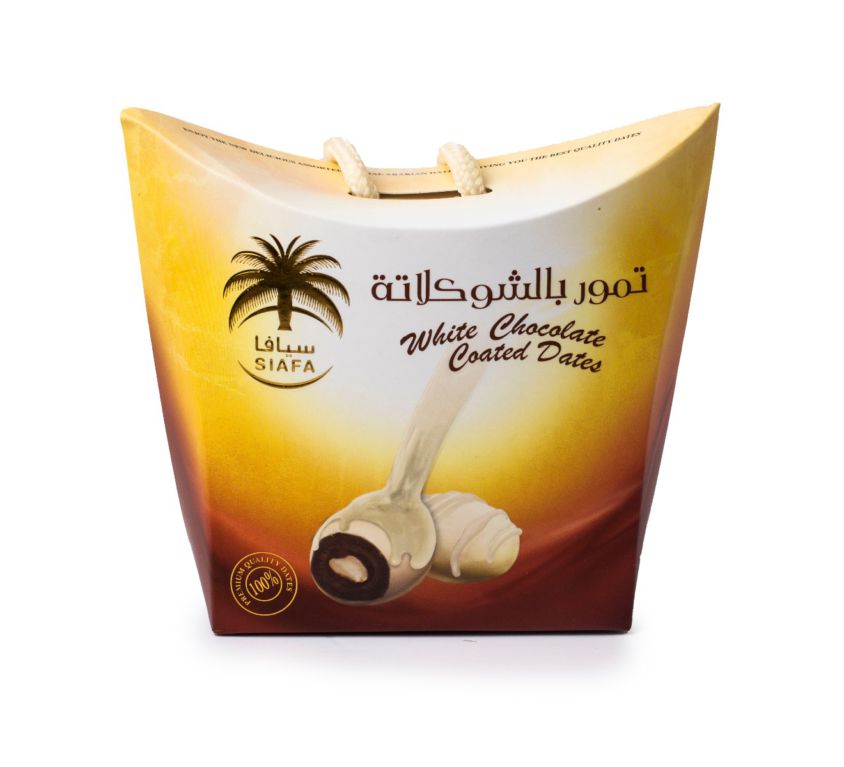 White Chocolate Dates with Almond 115 gms