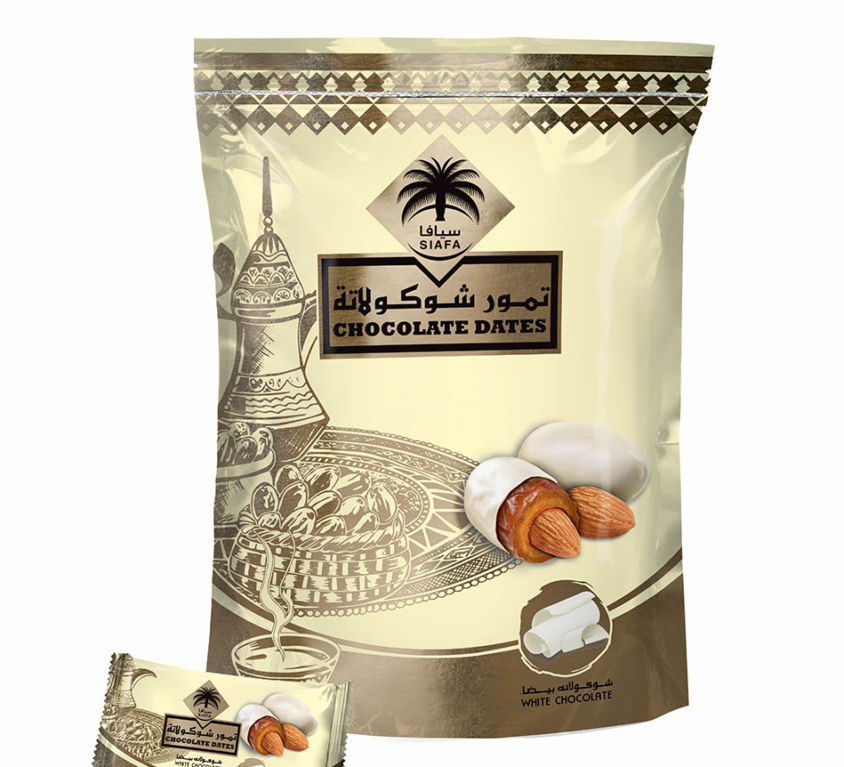 White Chocolate Dates with Almond 500 gms