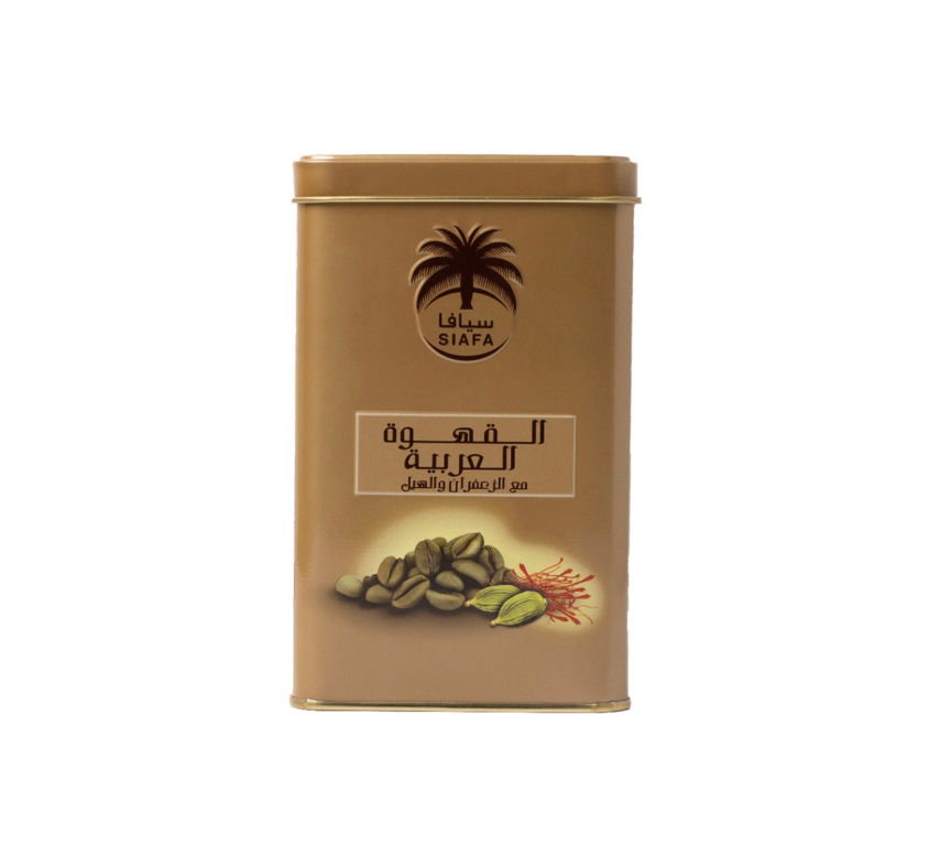 قهوة سعودية بالهيل والزعفران 600 جرام